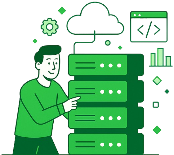 Illustrazione Hosting